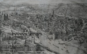estampes plan Paris 1617